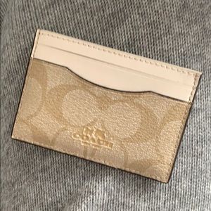 Coach card case never used